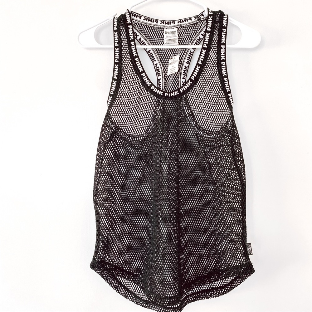 PINK by VS netted tank